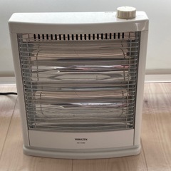 電気ストーブ 800/400W切替式 石英管ヒーター 山善 YAMAZENの画像