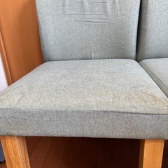 ダイニングチェア2脚の画像