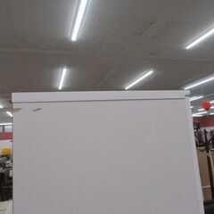 マルミツ ワードローブ 幅88.5×奥行54×高さ190cm 引出し×3 ミラー付き ホワイト系 エナメル 大容量 衣類収納 収納家具 苫小牧西店の画像