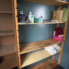 木製棚　一式3セットの画像
