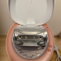 スチーマー ナノケア / W温冷エステ（ピンク調）の画像