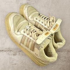 adidas アディダス ベージュ スニーカー フォーラム ロー 26.5cmの画像