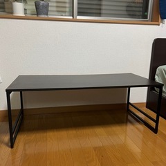  【美品】 ローテーブル木目調ブラウンの画像