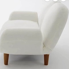 ニトリ　コンパクトローソファーの画像