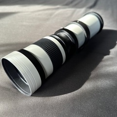 望遠レンズの画像