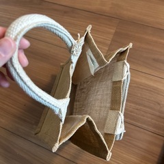 無印良品　ジュートバッグ　エコバッグ　麻　2個セットの画像