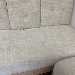 収納付き2人掛け多機能ソファの画像