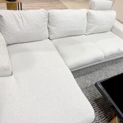  【格安・引取歓迎】ACTUS アクタス カウチソファ 訳あり現状品 ペット有のため特価の画像