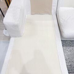  【格安・引取歓迎】ACTUS アクタス カウチソファ 訳あり現状品 ペット有のため特価の画像