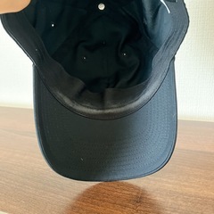Nike ブラック黒メッキロゴキャップ　ナイキの画像
