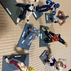 バーチャファイター　フィギュア　7体　の画像