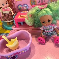 ポケットメルちゃん人形4人付き♡冬休みのおうち遊びに♡の画像