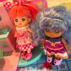 ポケットメルちゃん人形4人付き♡冬休みのおうち遊びに♡の画像