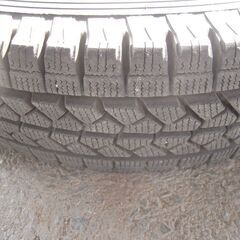 スタッドレスタイヤホイールセット ブリジストン ブリザック 145R12LT8PR 軽自動車 軽バン 軽トラ 早い者勝ち 引き取り限定 激安 数日間限定の画像