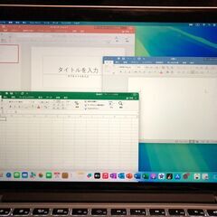 「MacBook Pro Retina 高細密13インチ Mid 2014　MGX82J/A　A1502」高性能モバイルノートPC / Core i5搭載 / メモリー8GB / 大容量SSD-512GB / Webカメラ / Bluetooth / 無線LAN / MacOS(Sequoia15.6.1版－Patcher利用) ＋Office2019＋GarageBand＋iMovie と Windows11(最新25H2版)＆OfficeProPlusの選択起動可能 バッテリー使用可の画像