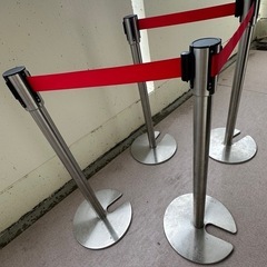 ベルトパーテーション４本セットの画像