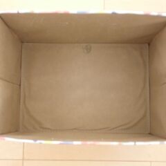 カラフルなフルーツ柄　収納ボックス　の画像