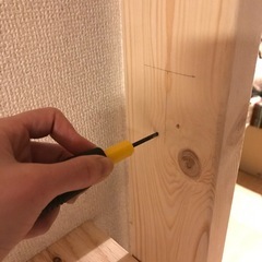 DIY  棚　シューズラック　ラブリコの画像