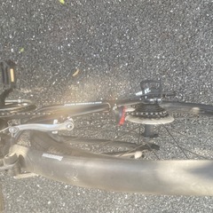 折りたたみ自転車 の画像