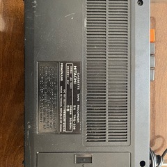 かなり激レアのレトロ品！日立製作所製の**カセットテープレコーダー「TRQ-236」の画像