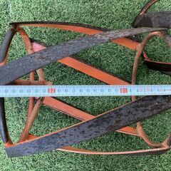 【売切御免！】985 鳥取県発 管理機用 かご鉄車輪 部品 パーツ 現状販売 広島 岡山 島根 兵庫 あぐり家鳥取中央店の画像