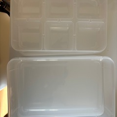 ダイソー　タッパー4点　保存容器の画像