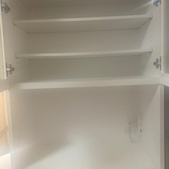 ニトリ　「閲覧者の方々とやり取り中
」食器棚   【縦165cm位・横幅80cm位・奥行38cm位 】の画像