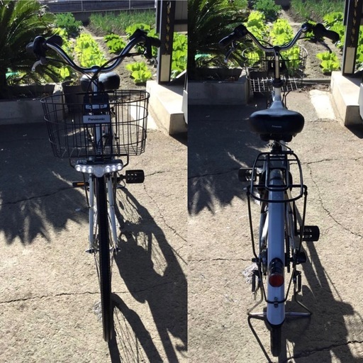 h-233△ q 岐阜発/パナソニック/ 電動アシスト自転車/ 26インチ/3段変速/バッテリー10Ah/ 充電器なし/ 走行確認/ 現状品/ 管19s/ R7.11/26 △