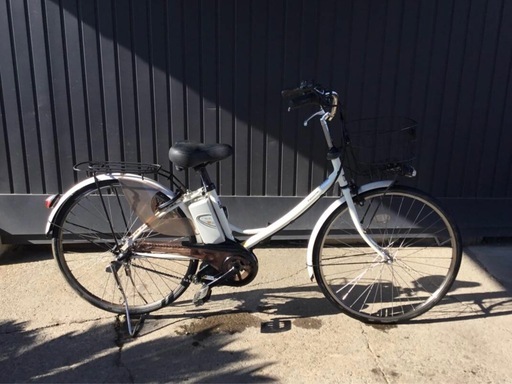 h-233△ q 岐阜発/パナソニック/ 電動アシスト自転車/ 26インチ/3段変速/バッテリー10Ah/ 充電器なし/ 走行確認/ 現状品/ 管19s/ R7.11/26 △