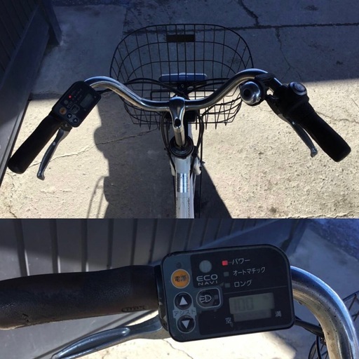 h-233△ q 岐阜発/パナソニック/ 電動アシスト自転車/ 26インチ/3段変速/バッテリー10Ah/ 充電器なし/ 走行確認/ 現状品/ 管19s/ R7.11/26 △