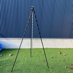 焚き火用三脚　トライポッドの画像