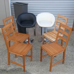 配達先決定🚚　無料配達します🚚IKEA ダイニングテーブルセット💖小型冷蔵庫💖ハイチェア💖ダストボックス💖チェスト💖ラック💖の画像