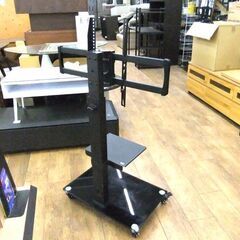 ② Perlegear テレビスタンド キャスター付き 壁寄せTV台 TVスタンド ハイタイプ テレビ台 テレビボード 札幌市厚別区 厚別店の画像