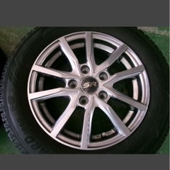 185/65R15  　スタッドレスタイヤ　ホイールセットの画像
