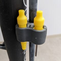 【ブリヂストン製　空気入れ　英式バルブ（シティサイクルやママチャリ等】の画像