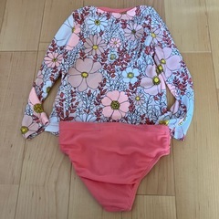 baby GAP 花柄ラッシュガード 18-24ヶ月の画像