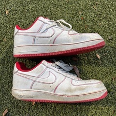 【サイズ28センチ】Nike Air Force 1 ホワイト/レッドの画像