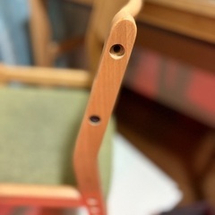 勉強机&イスのセット　カリモクの画像