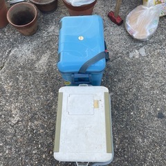 釣りなどに使うクーラーボックス差し上げます。の画像