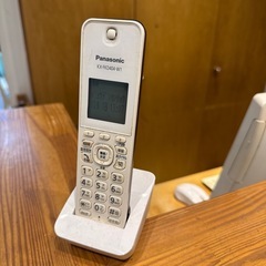 固定電話　ファックス　子機2個の画像