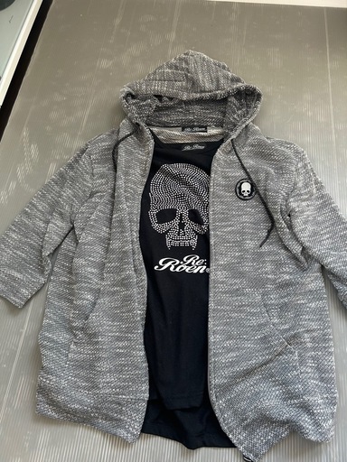 ★ロエン★7部袖パーカー★Tシャツセット★L