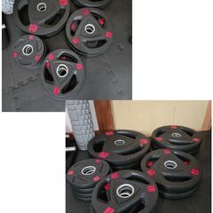 パワーリフティング BIG3 筋トレセット 競技用公式バーセット 良品 ホームジム の画像