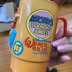 【ディズニー★ヴィンテージ 3Dマグ】 MICKEY’S DIAMOND JUBILEE／WORLD ON ICEの画像