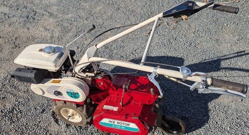 鹿児島発　オーレック　ガソリンエンジン管理機AR430　タイヤ幅せまめ