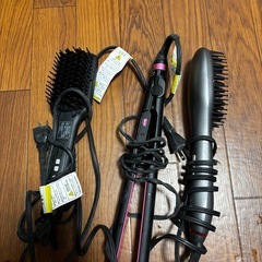 決定 ヘアアイロンの画像