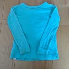 【おまけ】GAP 90ドーナツ刺繍 Tシャツ 水色の画像