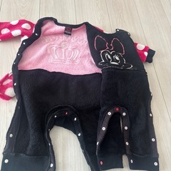 ベビードール　ミニーちゃんロンパース　フリーサイズ
　の画像