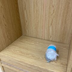 A-711【リユースのサカイ野々市店】ジモティ来店特価‼ 本棚 木製 木目調 ナチュラル ブラウン クリーニング済みの画像