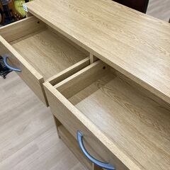 A-711【リユースのサカイ野々市店】ジモティ来店特価‼ 本棚 木製 木目調 ナチュラル ブラウン クリーニング済みの画像