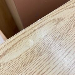 A-711【リユースのサカイ野々市店】ジモティ来店特価‼ 本棚 木製 木目調 ナチュラル ブラウン クリーニング済みの画像